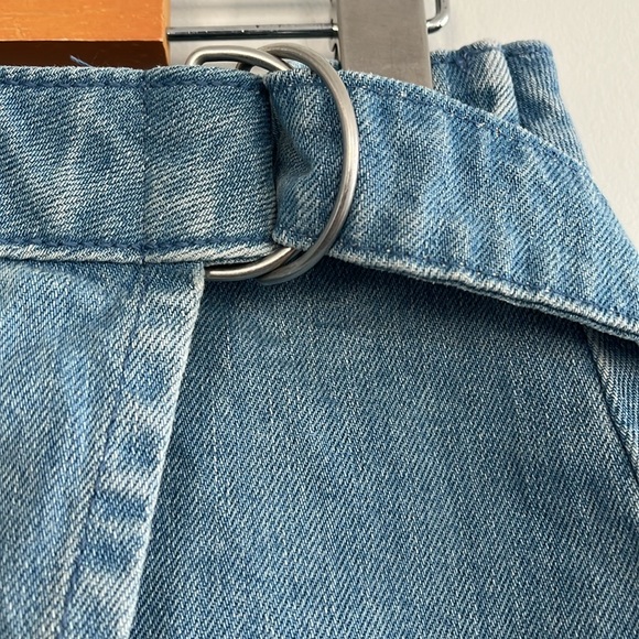NWOT! Ann Taylor Loft Wrap Denim Jean Skirt Size 2 - Picture 4 of 13
